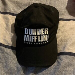 Black Dunder Mifflin Cap